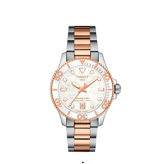 Orologio Tissot Donna in Acciaio placcato oro rosa T1202102211100 - T1202102211100